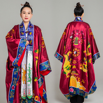 Taoist uniform gossip gown gown gown double single satin embroidery role-playing clothing Road robe 2021 summer