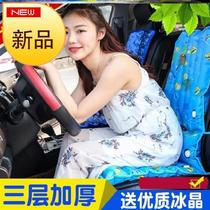 Seat cushion Back cushion Car cool pad Back cushion Summer i car summer ice water monolithic cool student mat ice