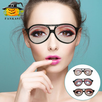 Halloween new strange imitation eye glasses tricky funny glasses men and women pattern party glasses