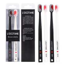 Asight love couple toothbrush a pair of sets soft hair cute shaking sound with the same creative family dressed as adult students