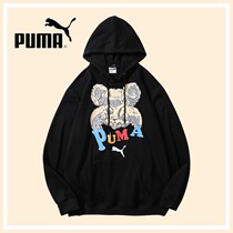 Biao Ma autumn winter cotton bf2021 new round neck running loose leisure Tide brand sports men and women couples