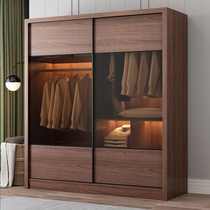 Wardrobe Modern minimalist home bedroom wardrobe economical rental room with small apartment large wardrobe sliding door wardrobe