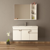Farnsa Bath Room Cabinet Combined Washbasin Cabinet Combined Toilet Modern Minima Bathroom Cabinet FDG3689