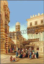 American tapestry tapestry home art European medieval landscape decorative painting realistic living room European style