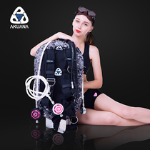 (Whale Detective) AKUANA 30 lbs 50 lbs double bottle back fly BCD steel back plate buoyancy controller personalized customization