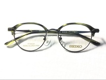 Seiko pure titanium new retro glasses frame ultra-light pure titanium full frame glasses frame myopia frame HC3011