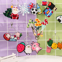 Non-woven handmade diy material bag key chain mobile phone pendant adult making material bag non-woven non-cut