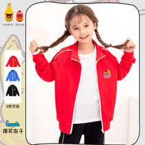 Hilarious bug IP childrens mens and womens clothes tide ins zipper coat spring and autumn sports leisure 2021 new childrens clothing