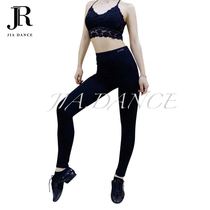 JIA DANCE Latin dance new leggings womens comfortable unbound elastic large cropped pants all-match R37