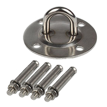 Promotional roof sky yoga rings sandbag hammock hanging chair high strength fixed adhesive hook bearing 300kg