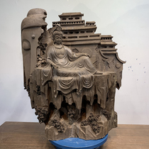  Red Tsubaki Ebony Guanyin Bodhisattva