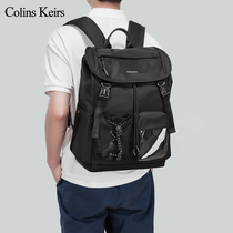 Colins Keirs double-shoulder bag male 2023 new men's backpack large-capacity computer bag college student bun male