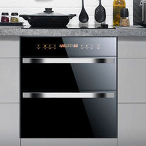 New power embedded disinfection cabinet household 100 liters kitchen cabinet three-layer 120L large capacity high temperature disinfection