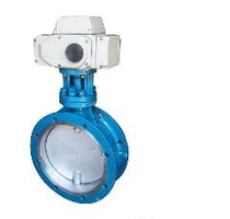 D941W-1C 2 5C Electric Flange Ventilation Butterfly Valve Heating Ventilation Valve DN1000 DN1300