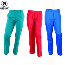 Abacus golf mens trousers golf clothing golf pants mens trousers quick-drying fabric