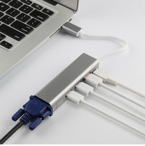 USB converter Lenovo MIIX4 Pro adapter MIIX700 710 computer expansion dock to VGA projector