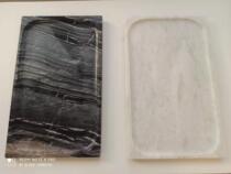 Marble tray Jewelry display plate Model room jewelry plate Living room European home decoration storage plate Steak plate