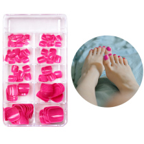 Korean incognito nail patch fake toenail toenail sheet Finished toenail 100 pieces of glue