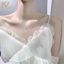  Windmill pendant necklace female 2021 new 925 sterling silver light luxury niche design sense ins cold wind clavicle chain