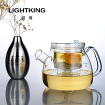 Mingzun EC-06 Tea pot Elegant cup Office flower tea pot Tea pot Heat-resistant glass tea set Filter teapot