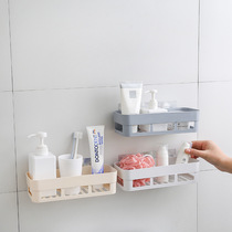 580 Toilet Shelve Shelve Wall-mounted Bathroom Suction wall Toilet Containing hand wash-free utensils Supplies