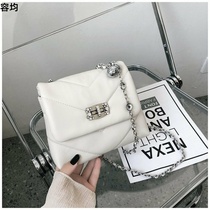 Summer Lingge small bag women bag 2020 fashion New Tide fashion chain shoulder bag net red texture shoulder bag