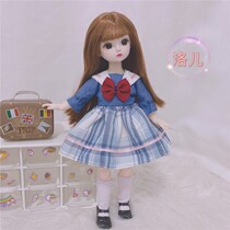 6 points 30 cm Tong LeBarbie Doll Day Ensemble College Style Dress Changing Dress Foreign Doll Girl Toy New