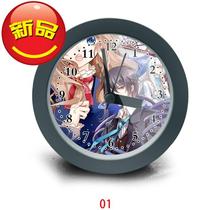 2021 loo book mute desktop small alarm clock brief student with bedroom clock special night bedtime clock 018