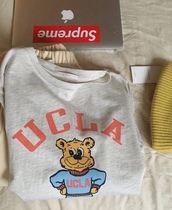 Spot Korean cute naughty bear round neck loose short sleeve T-shirt