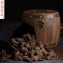 Alcohol products old tea head Mingguan Yunnan Puer tea cooked tea loose tea alcohol smooth smooth smooth durable foam taste slow need stuffy bubble