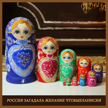 Russian doll imported ten layers of hand-painted toys childrens gifts educational toys