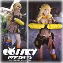 (cossky) Four-color war red white black and yellow RWBY Yellow Yellow cospaly clothing spot