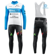 2021 New ISRAEL Italian Team Bicycle Long Sleeve Cycling Clothes with Trousers for men and women