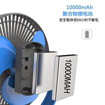 SvinkalUSB small fan Mute large wind mechanical student dormitory Portable stroller bed outdoor truck office