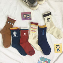 Korean version of Japanese socks children socks Harajufeng student stockings sports cute spring and autumn Joker ins tide