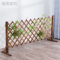 Anti-Corrosive Wood Fence Fencing Outdoor Flex Wood Fence Garden Indoor Fence Pet Fencing Mobile Grid Partition