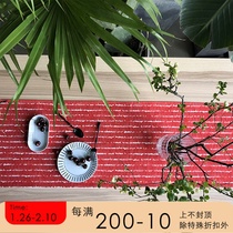 Draft Red River Original Design Nordic Model Room Modern Simple Tea Table Table Flag Chinese Zen