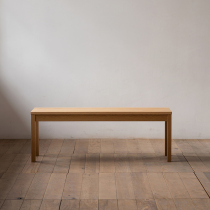 MUMO wood ink simple series bench Red Oak cherry wood black walnut solid furniture