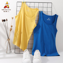 Scarecrow Lady Lycra cotton vest wear base shirt summer slim breathable sweat absorption sports sleeveless sweatshirt