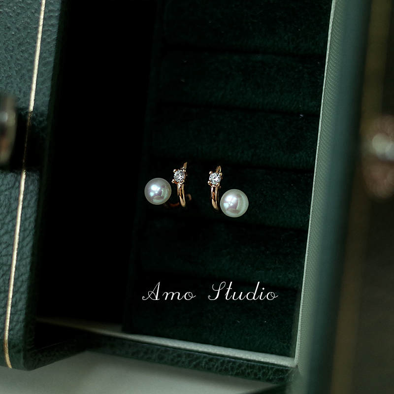 AMO Special Design Sensation Pearl Earrings Female Advanced Light Lavish Summer Earrings Earrings 2021X Year New Tide Autumn-Taobao