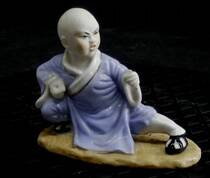 Fengxi Art Porcelain Figures Porcelain Seventies Theme Porcelain Sculpture (Boxing) Home Furnishing Collection