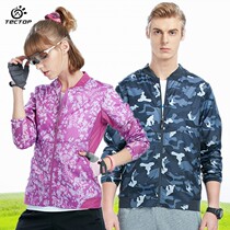 TECTOP exploration outdoor new counter with mens and womens skin clothing couples spring and summer sunscreen light windbreaker