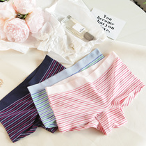 Sports underwear one-piece large elastic hip seamless ladies underwear girl student fitness boxer pants