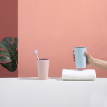 Simple wash cup household brushing Cup tooth bucket creative cute cylinder cup set a couple toothbrush cup