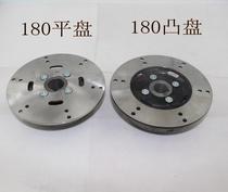 Electric tricycle disc brake pot half shaft flange brake disc set disc brake four-wheeler rear wheel flange drum