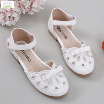 Girl Sandals Hollowed-out Fashion 2021 New Summer Baotou Soft Bottom Princess Shoe Children CUHK Child Han Edition sandals