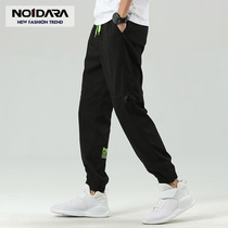 Pants mens new summer casual pants drawstring overalls sports pants Korean version of the trend overalls spring and autumn trousers men