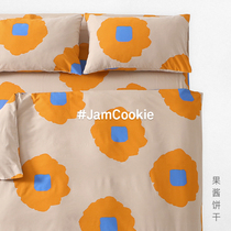 CASTLE GARDEN CONSTANT TEMPERATURE MILL Xinjiang full cotton Nordic Wind bed sheet Four sets of jam biscuits