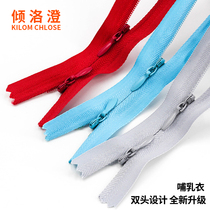 5 dress double heads invisible zipper laces cross open 60cm black white Libra dress Summer out to feed the dark chain