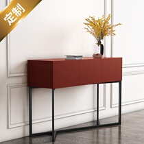 Light and luxurious entrance door Xuanguan cabinet door leaning against wall partition Locker Room Nordic Extremely Simple Dining Side Cabinet Living Room Door Hall Locker Room Lockers